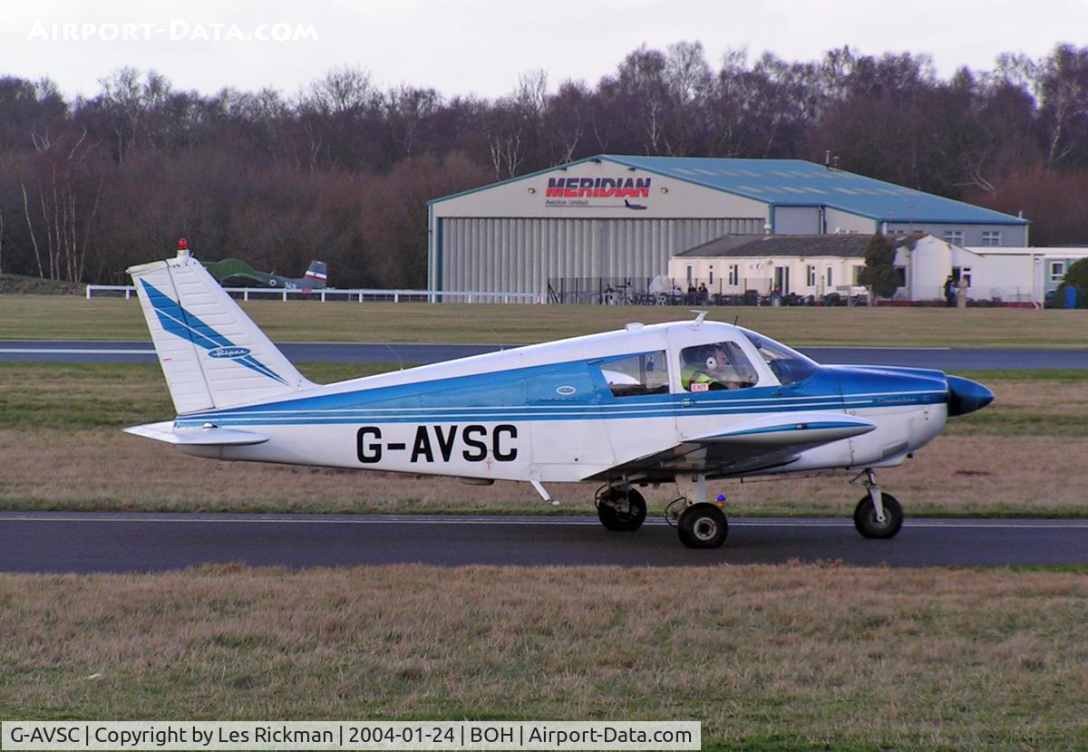 G-AVSC, 1967 Piper PA-28-180 Cherokee C/N 28-4193, PA-28 Cherokee 180