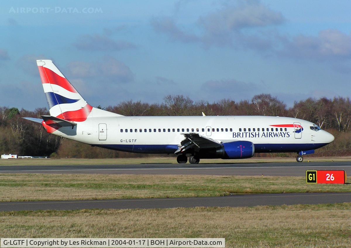 G-LGTF, 1990 Boeing 737-382 C/N 24450, Boeing 737 382