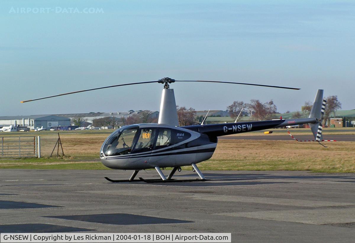 G-NSEW, 1999 Robinson R44 C/N 0615, Robinson R-44