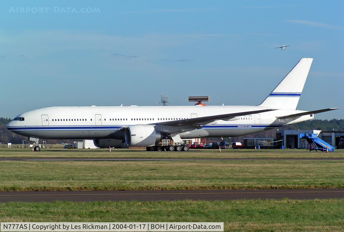 N777AS, 2003 Boeing 777-24Q C/N 29271, Boeing 777 - 24QER
