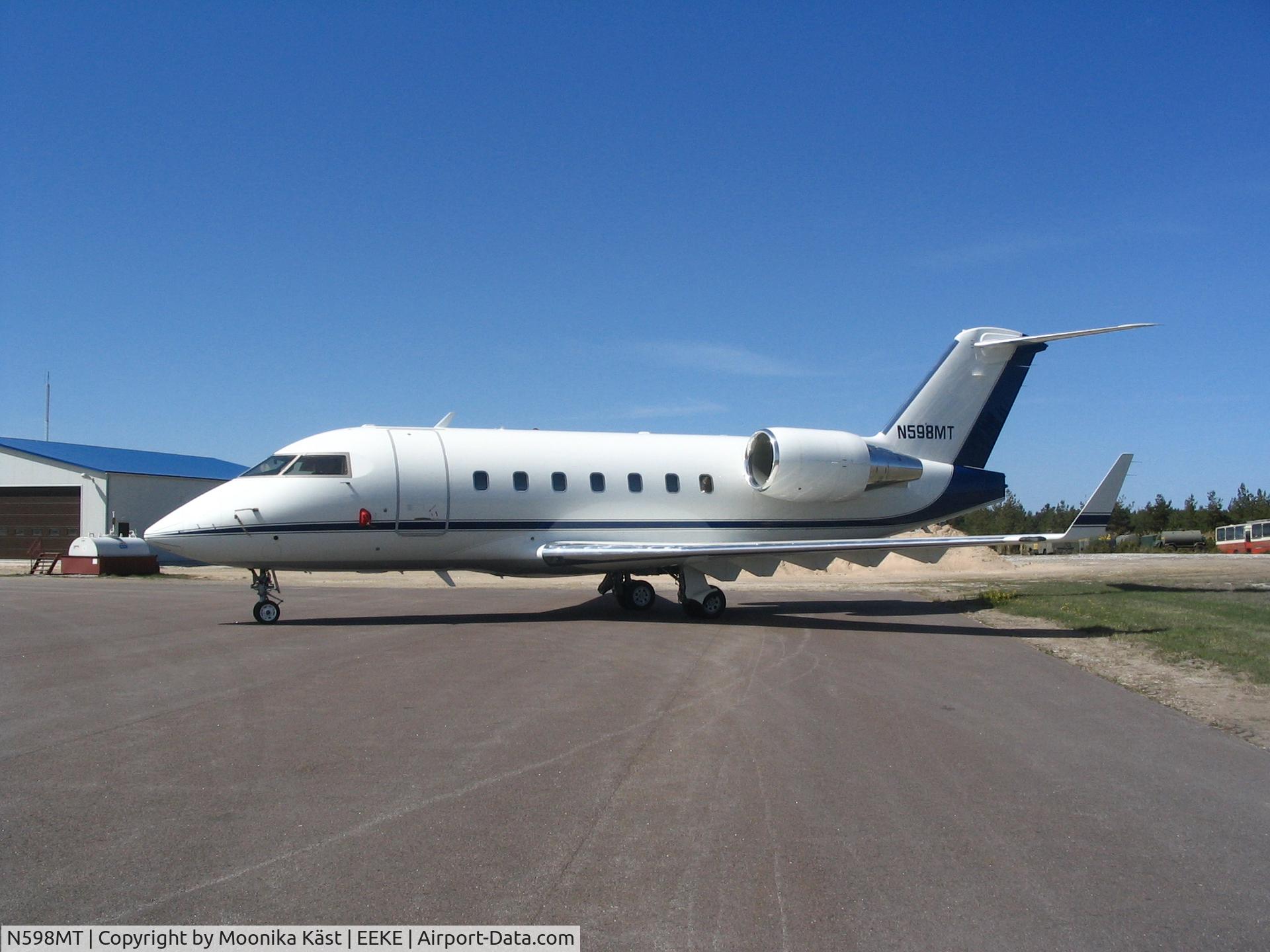 N598MT, 2001 Bombardier Challenger 604 (CL-600-2B16) C/N 5502, @ EEKE AD