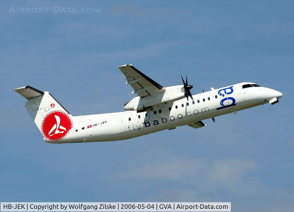 HB-JEK, 2000 De Havilland Canada DHC-8-315 Dash 8 C/N 549, visitor