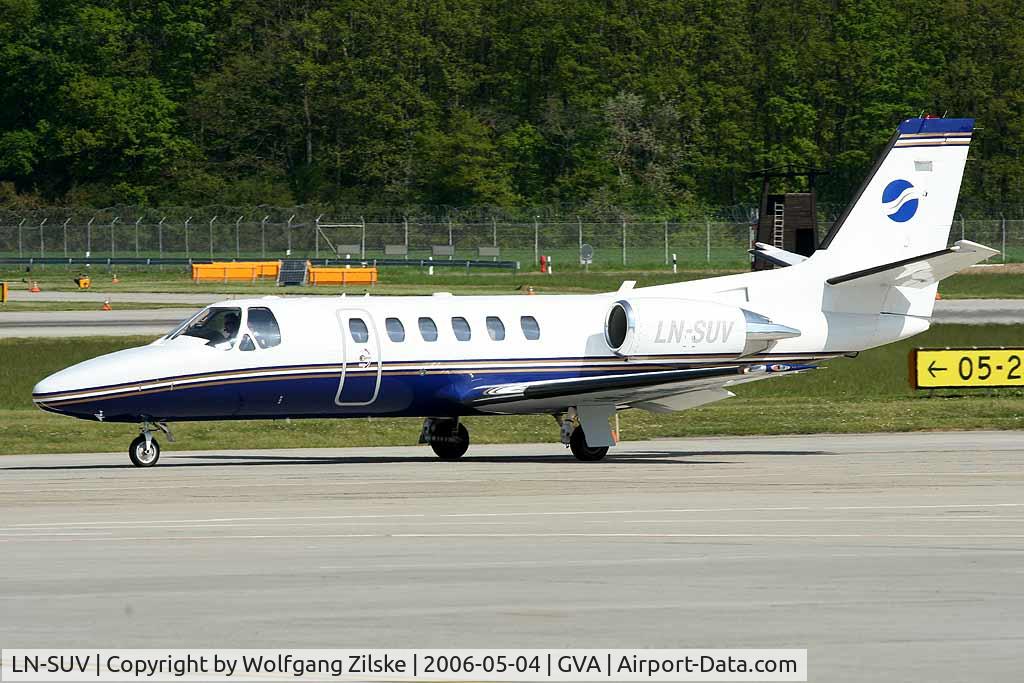 LN-SUV, 2000 Cessna 550 Citation Bravo C/N 550-0951, visitor