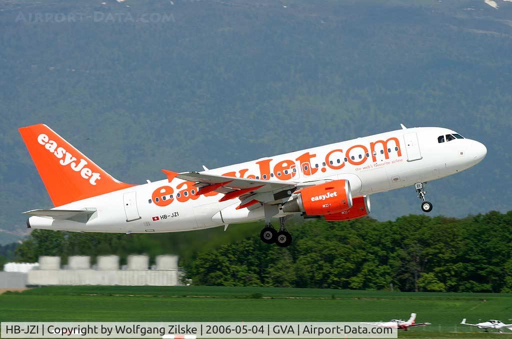 HB-JZI, 2004 Airbus A319-111 C/N 2245, visitor