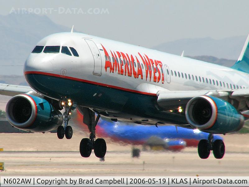 N602AW, 1995 Airbus A320-232 C/N 565, America West /  Airbus Industrie A320-232