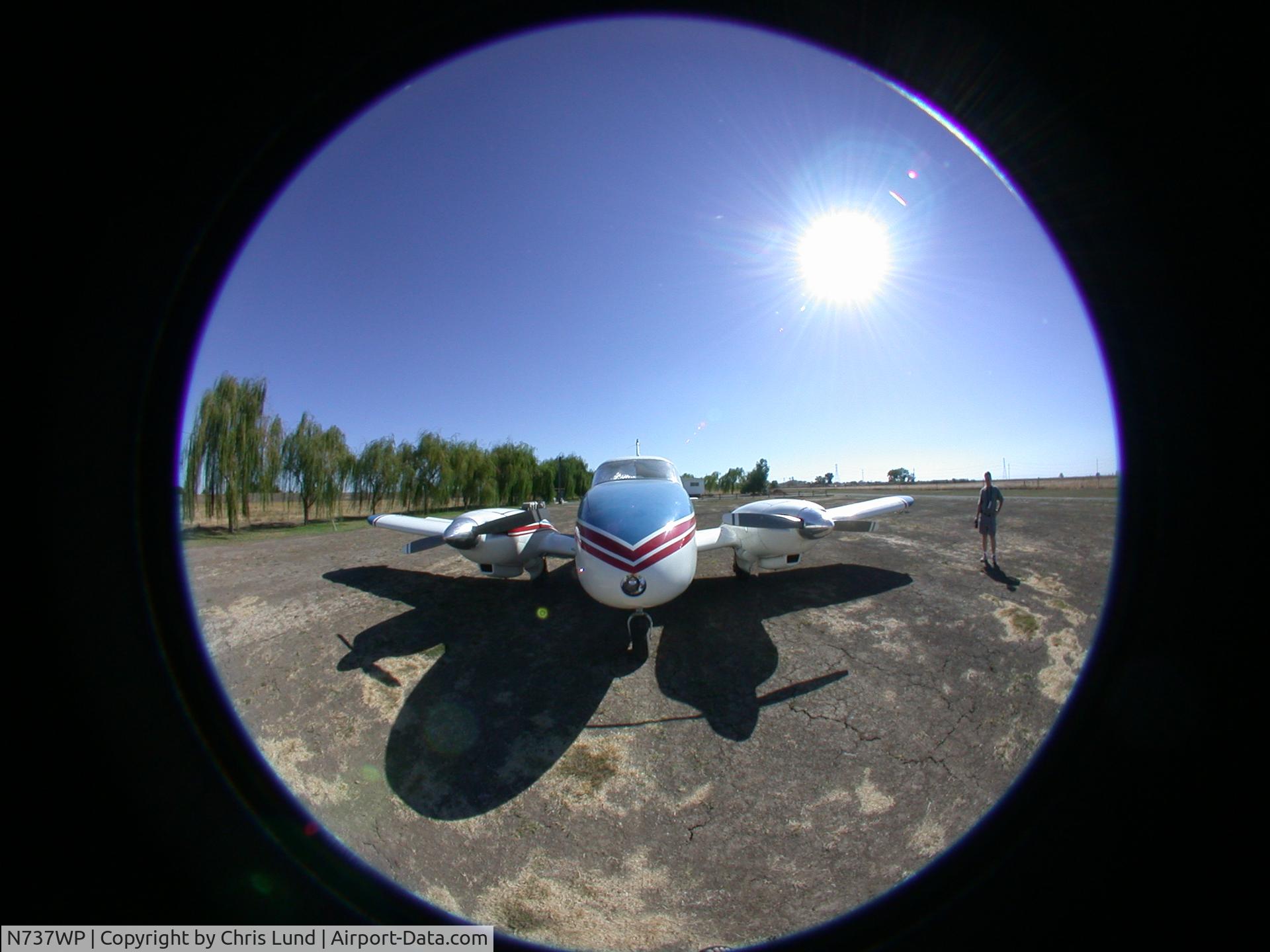 N737WP, 1966 Piper PA-23-250 C/N 27-3461, Plain Parts dirt runway