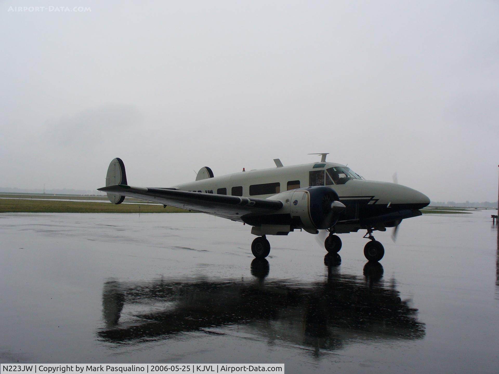N223JW, 1965 Beech H-18 Tri-Gear C/N BA-716, Beech H18