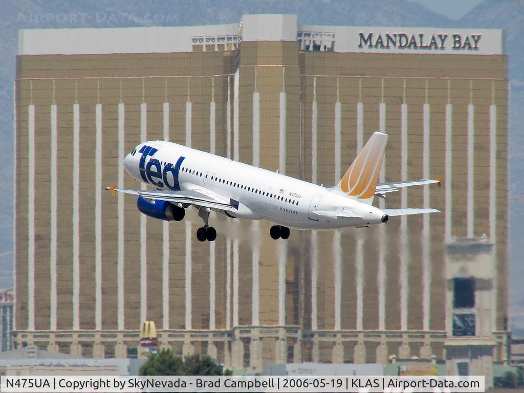 N475UA, 2001 Airbus A320-232 C/N 1495, Ted Airlines / 2001 Airbus Industrie A320-232