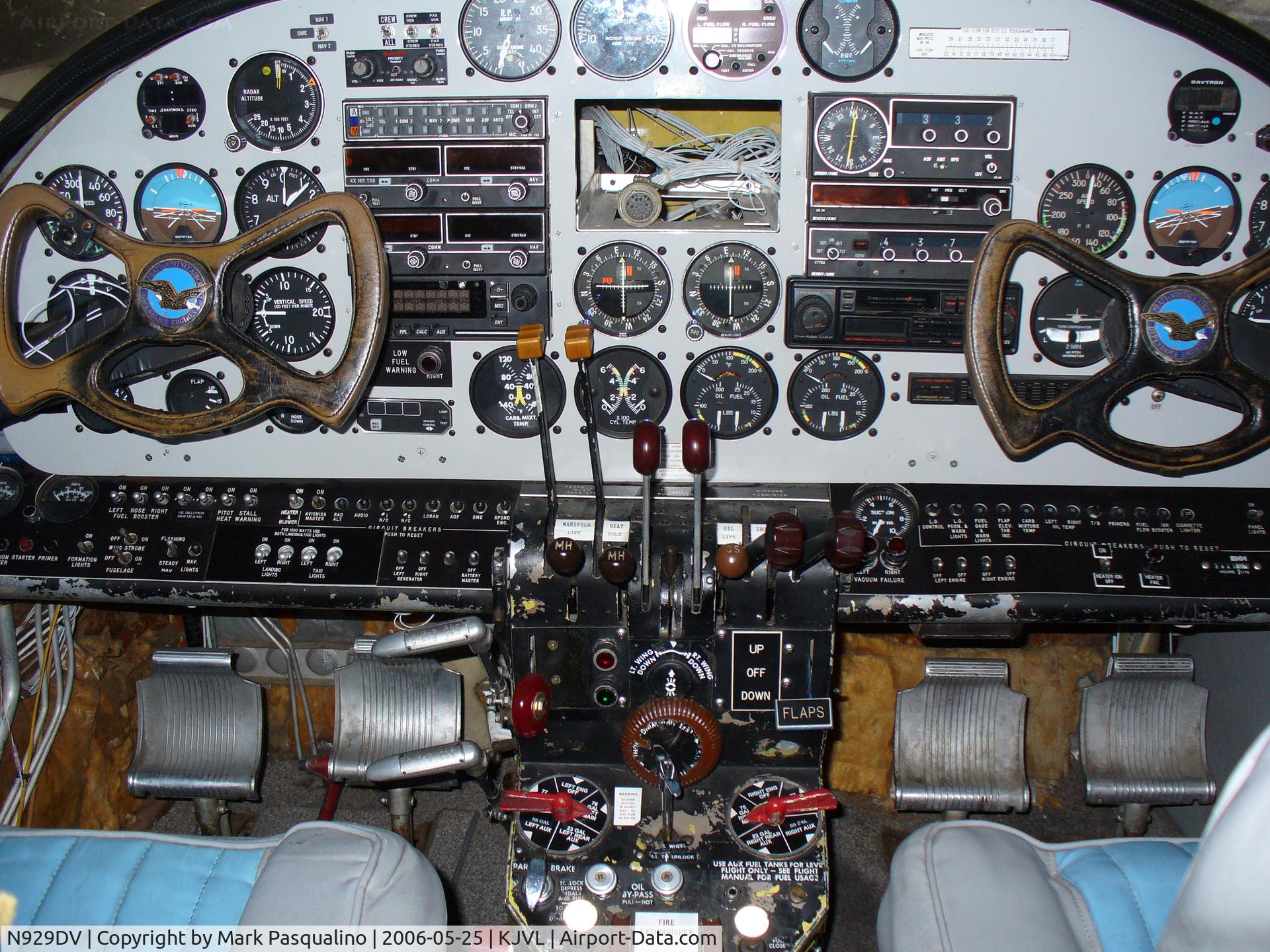 N929DV, 1954 Beech E18S C/N BA-32, Beech E18S