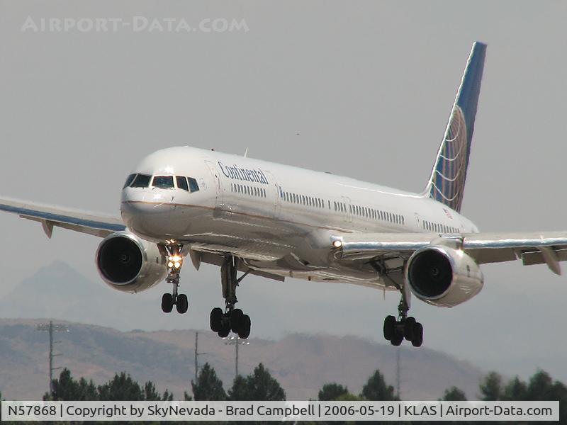 N57868, 2002 Boeing 757-33N C/N 32590, Continental Airlines / 2002 Boeing 757-33N