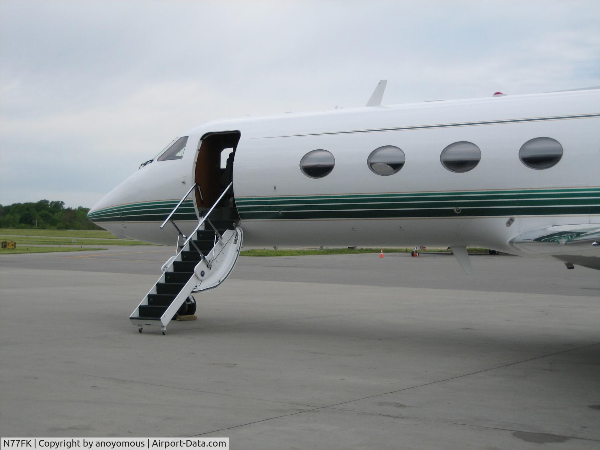N77FK, 1998 Gulfstream Aerospace G-IV C/N 1357, Nice
