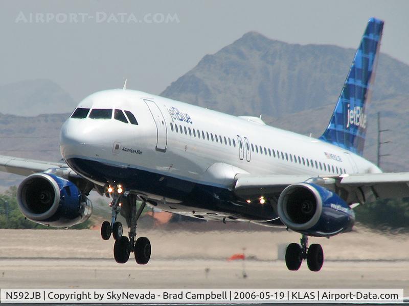 N592JB, 2004 Airbus A320-232 C/N 2259, jetBlue Airways - 'American Blue' / 2004 Airbus A320-232