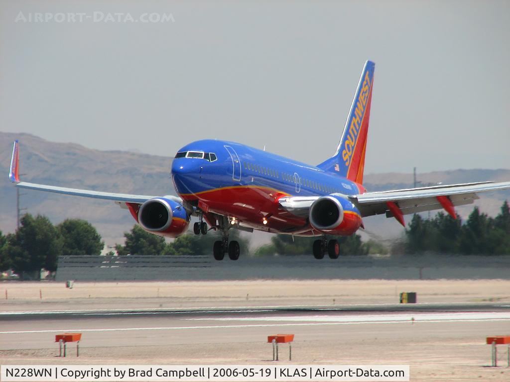 N228WN, 2005 Boeing 737-7H4 C/N 32496, Southwest Airlines / 2005 Boeing 737-7H4