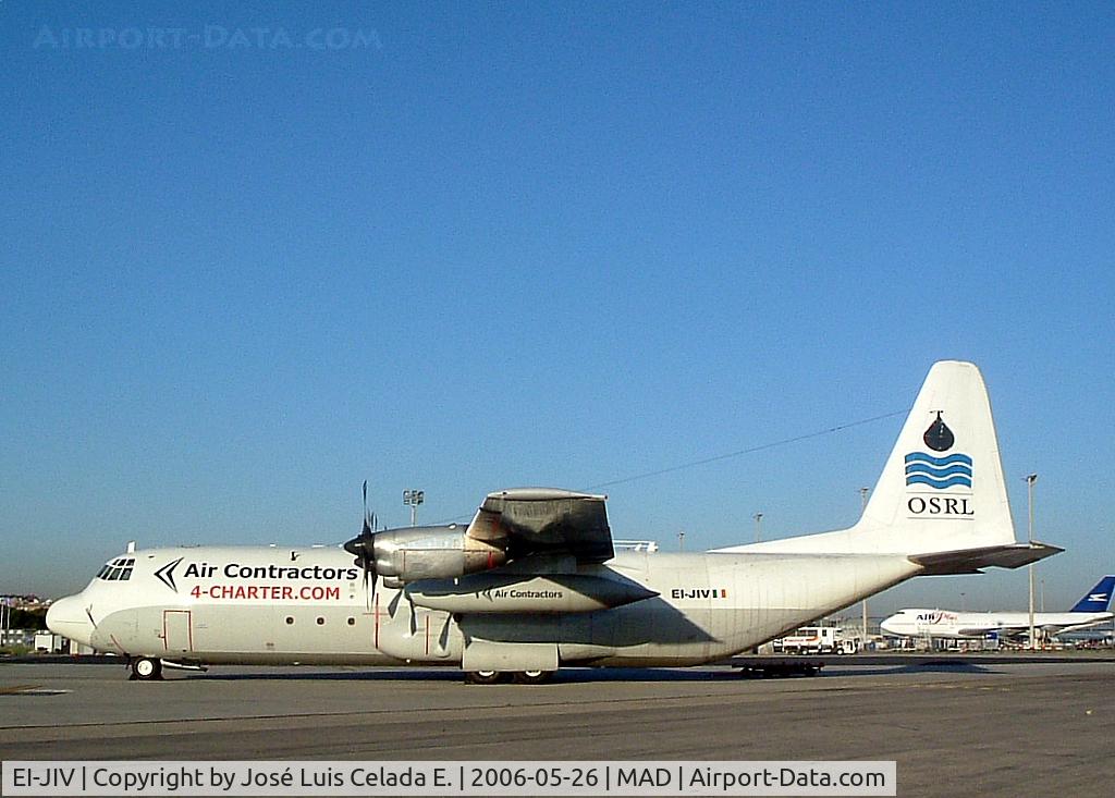 EI-JIV, 1976 Lockheed L-100-30 Hercules (L-382G) C/N 382-4673, Air Contractors civilian Herc working for Oil Spill Response Ltd