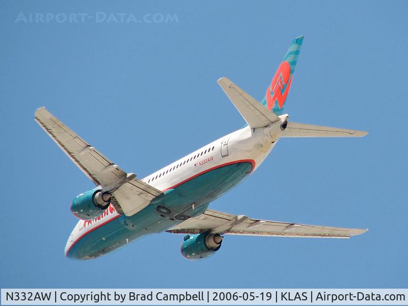N332AW, 1987 Boeing 737-3B7 C/N 23384, America West / 1987 Boeing 737-3B7
