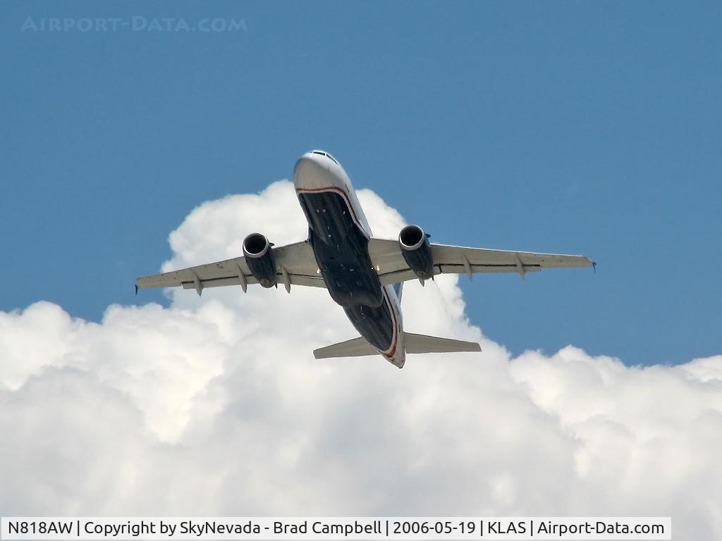 N818AW, 2000 Airbus A319-132 C/N 1375, US Airways / 2000 Airbus Industrie A319-132 / Since last spotted, this aircraft has had a change of paint!