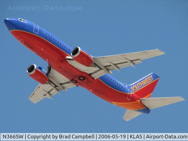 N366SW, 1993 Boeing 737-3H4 C/N 26577, Southwest Airlines / 1993 Boeing 737-3H4