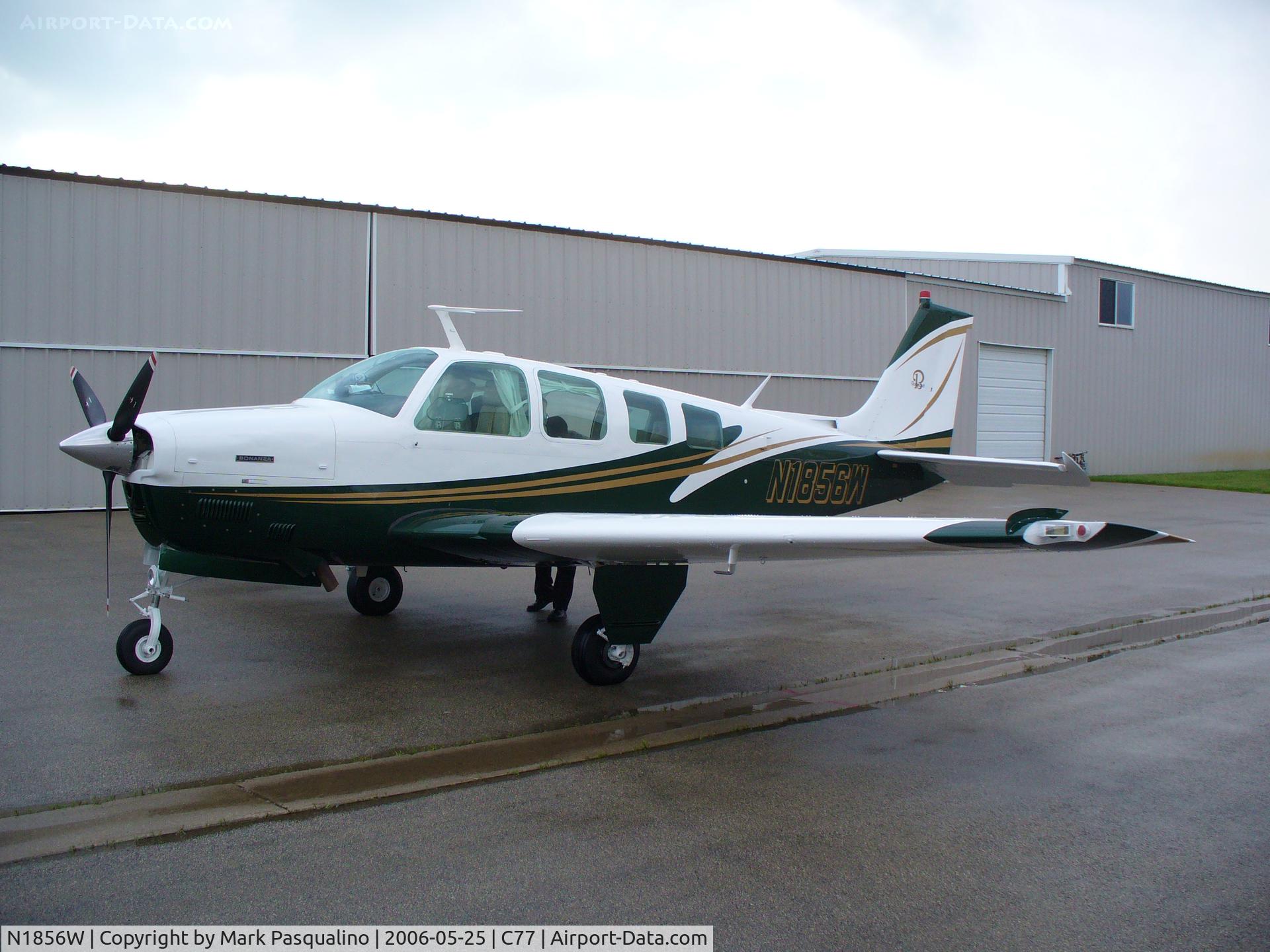 N1856W, 1973 Beech A36 Bonanza 36 C/N E-430, Beech A36