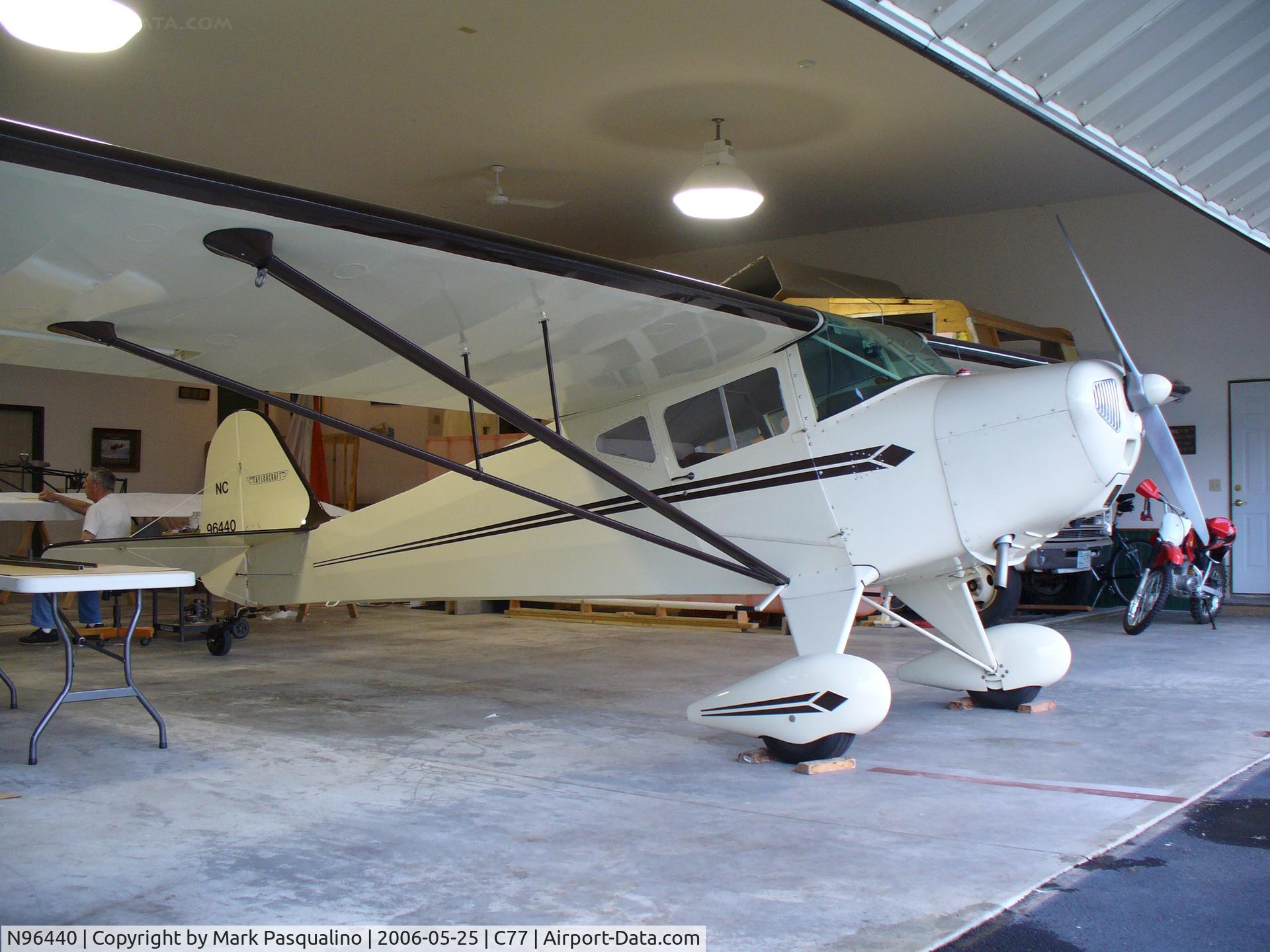 N96440, 1946 Taylorcraft BC12-D C/N 8740, BC-12D