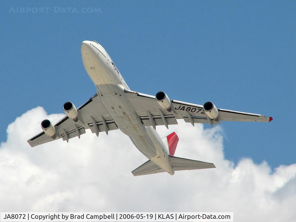 JA8072, 1990 Boeing 747-446 C/N 24424, Japan Airlines / Boeing 747-446