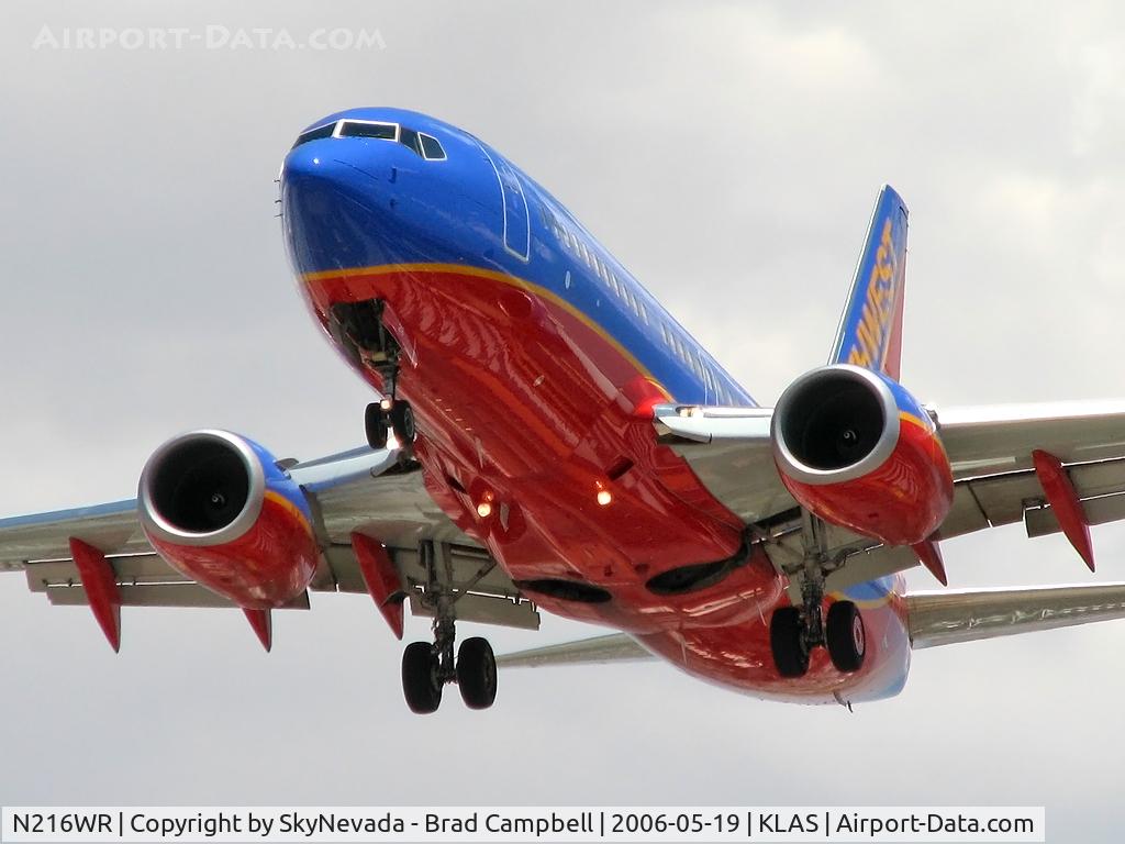 N216WR, 2005 Boeing 737-7H4 C/N 32488, Southwest Airlines / 2005 Boeing 737-7H4