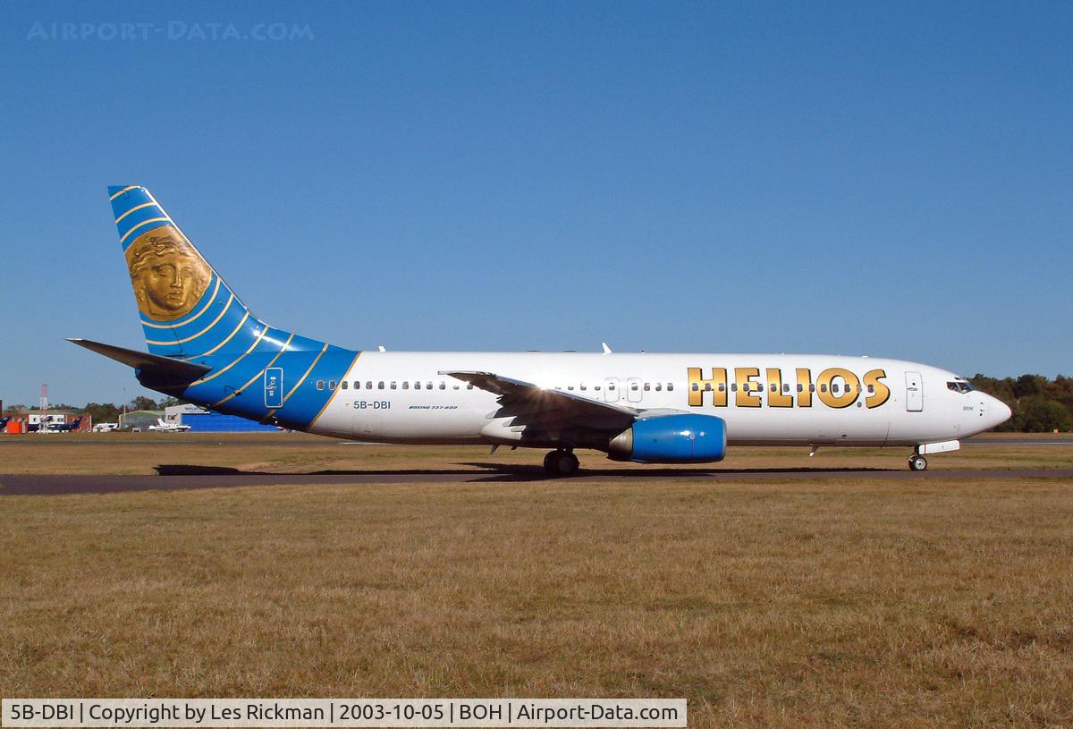 5B-DBI, 2001 Boeing 737-86N C/N 30807, Boeing 737 86N