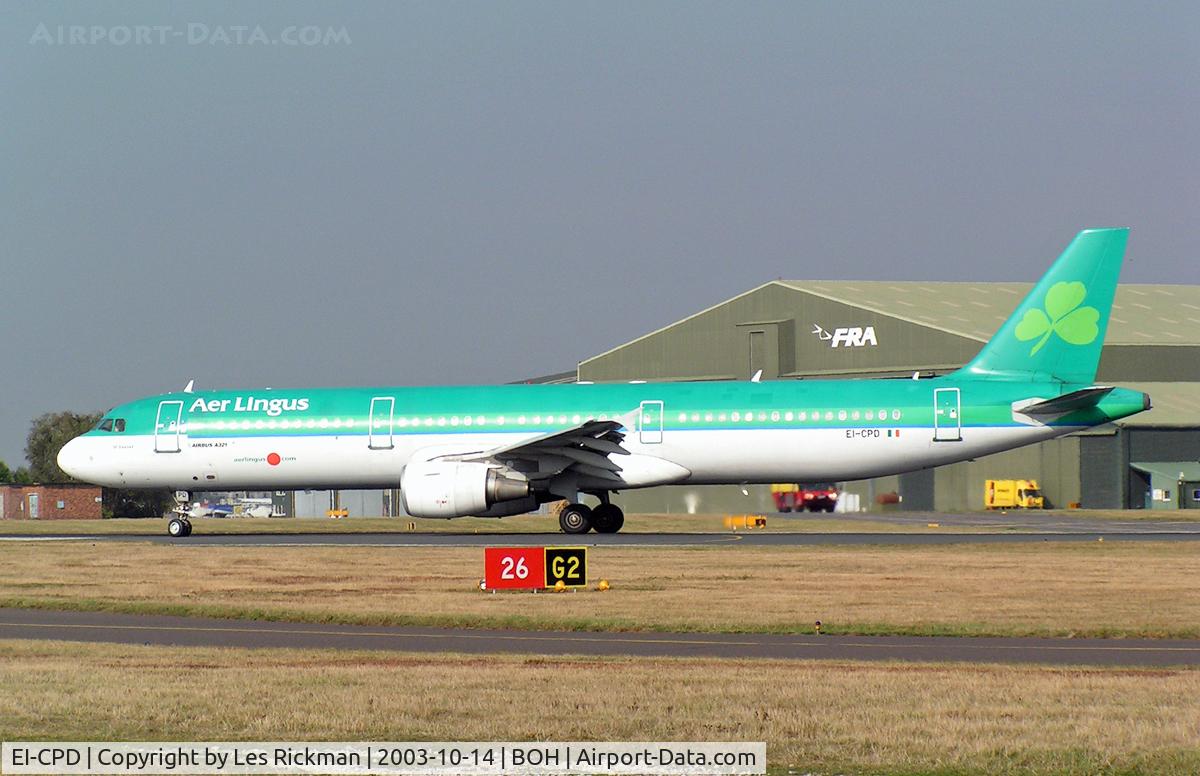 EI-CPD, 1998 Airbus A321-211 C/N 0841, Airbus A321 211