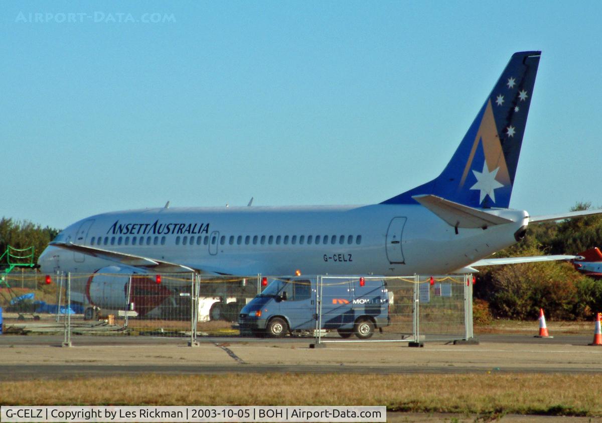 G-CELZ, 1986 Boeing 737-377(QC) C/N 23658, Boeing 737 377