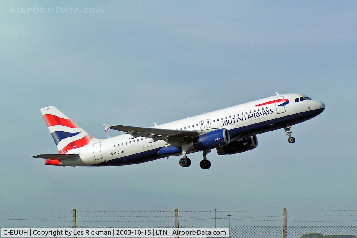 G-EUUH, 2002 Airbus A320-232 C/N 1665, Airbus A320 232