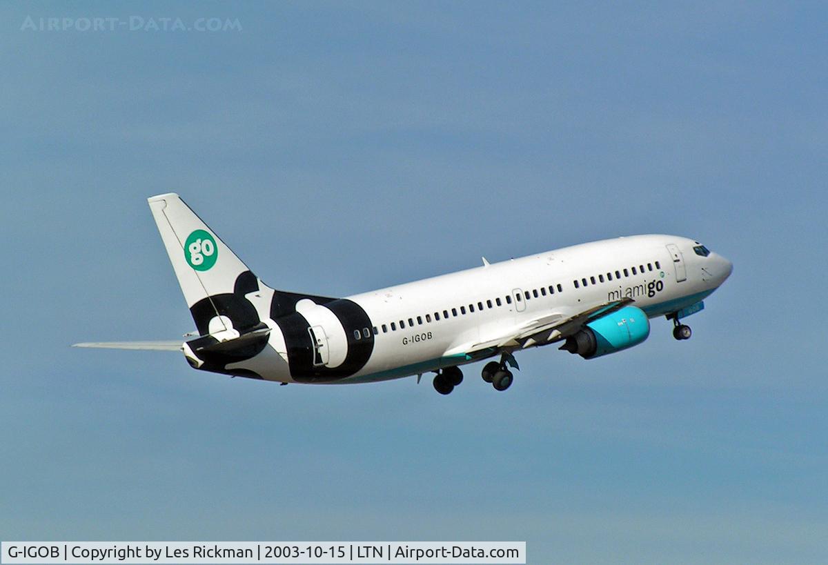 G-IGOB, 1997 Boeing 737-36Q C/N 28660, Boeing 737 36Q