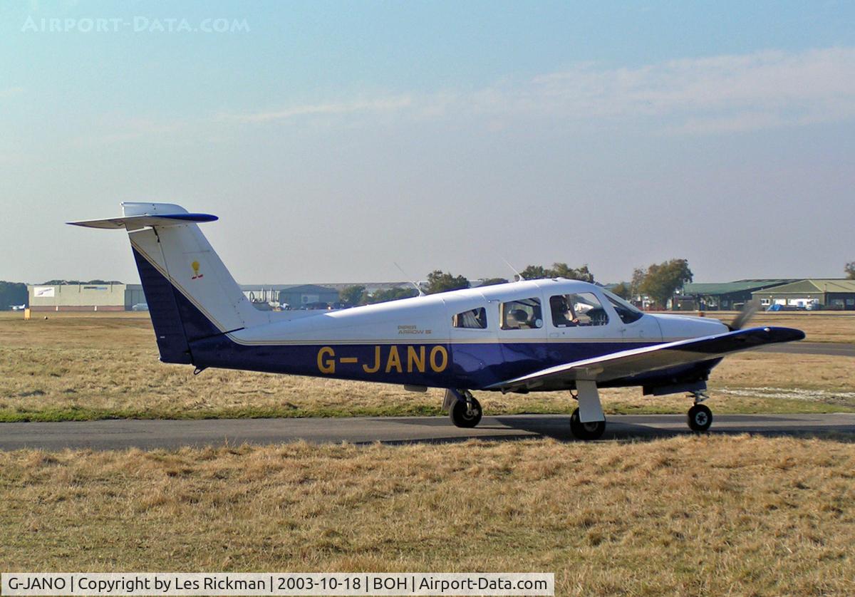 G-JANO, 1979 Piper PA-28RT-201 Arrow IV C/N 28R-7918091, PA-28RT-201 Arrow IV