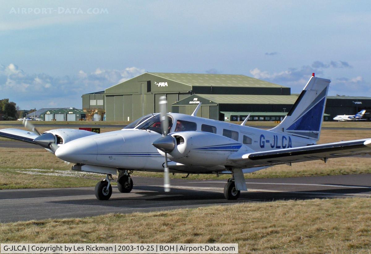 G-JLCA, 1978 Piper PA-34-200T Seneca II C/N 34-7870428, PA-34-200T Seneca II