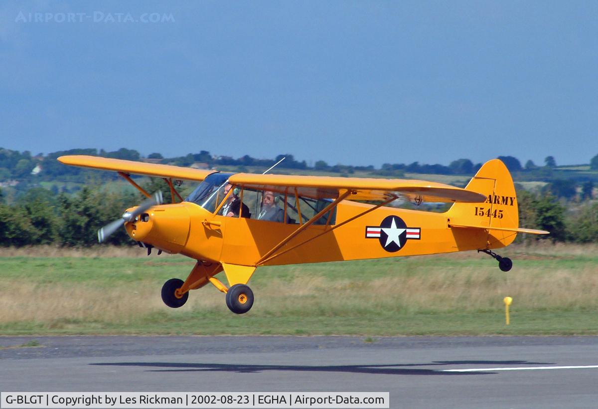 G-BLGT, 1952 Piper L-18C Super Cub C/N 18-1445, Piper L-18C Super Cub (PA-18-95)