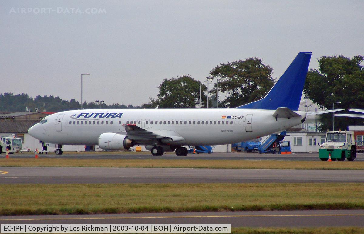 EC-IPF, 1989 Boeing 737-4K5 C/N 24125, Boeing 737-4K5