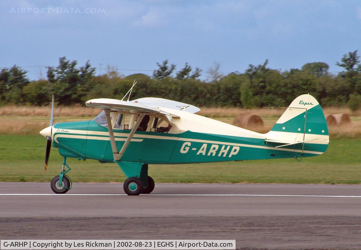 G-ARHP, 1960 Piper PA-22-160 Tri Pacer C/N 22-7549, PA-22 Tri-Pacer 160