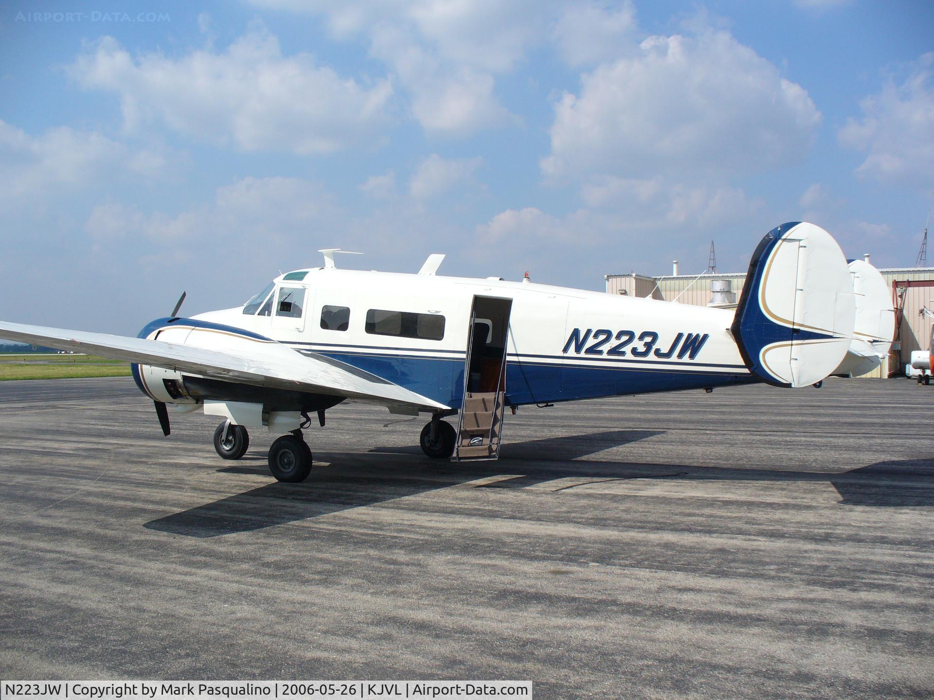 N223JW, 1965 Beech H-18 Tri-Gear C/N BA-716, Beech H18