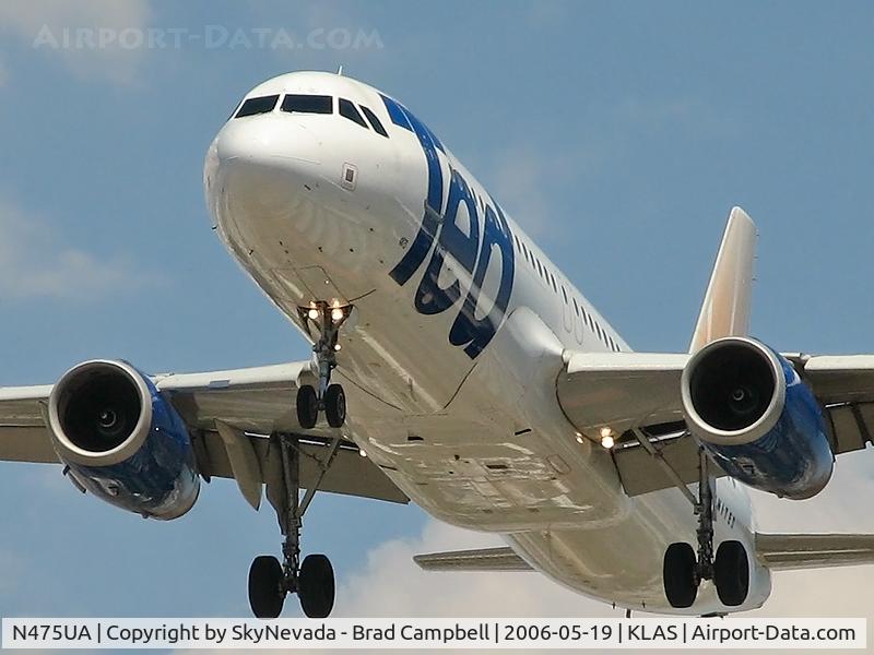 N475UA, 2001 Airbus A320-232 C/N 1495, Ted Airlines / 2001 Airbus Industrie A320-232