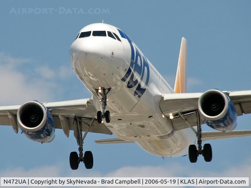 N472UA, 2001 Airbus A320-232 C/N 1435, Ted Airlines / 2001 Airbus Industrie A320-232