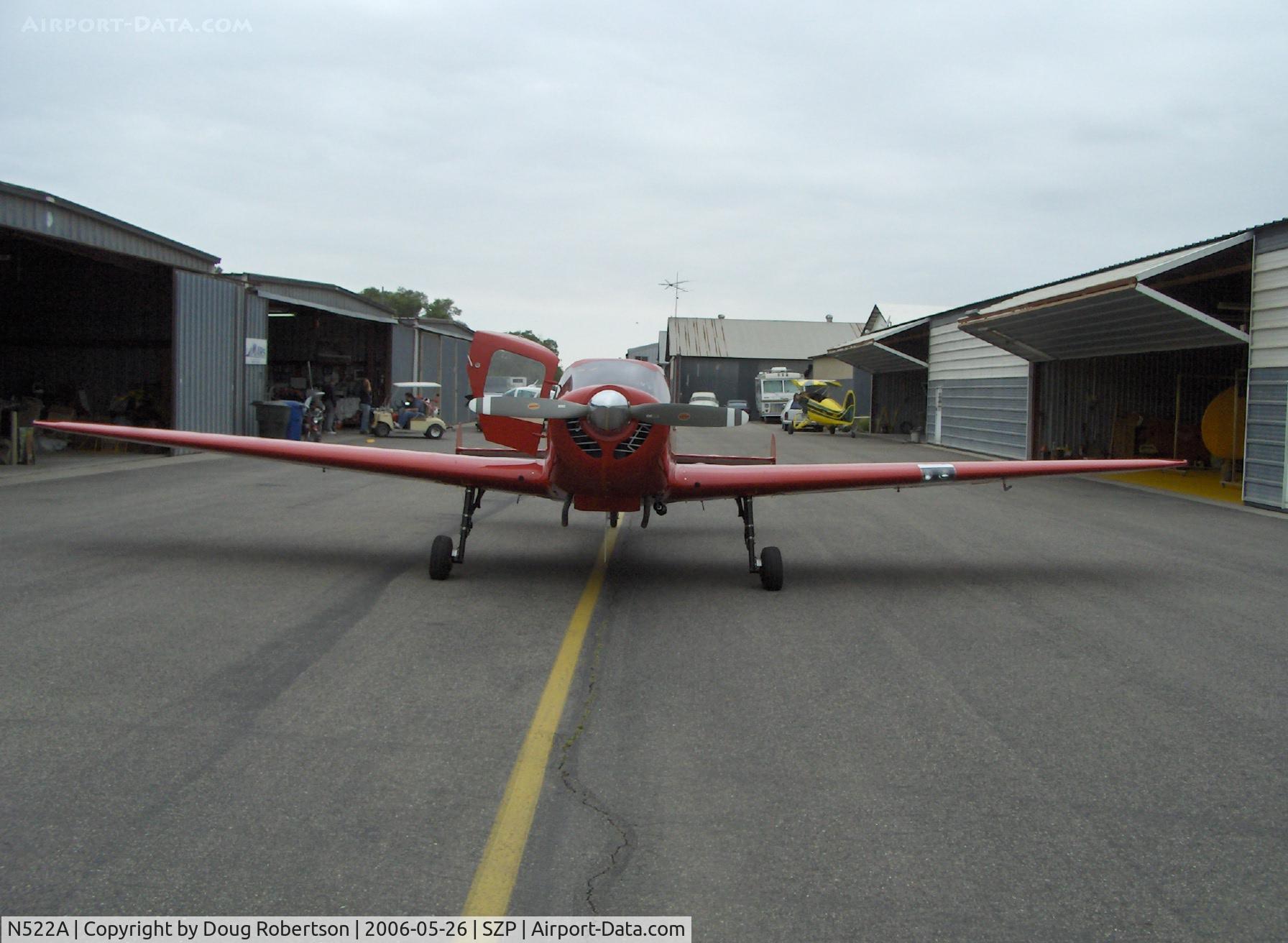 N522A, 1951 Bellanca 14-19 Cruisair Senior C/N 2075, 1951 Bellanca 14-19 CRUISEMASTER, Lycoming O-435C 190 Hp
