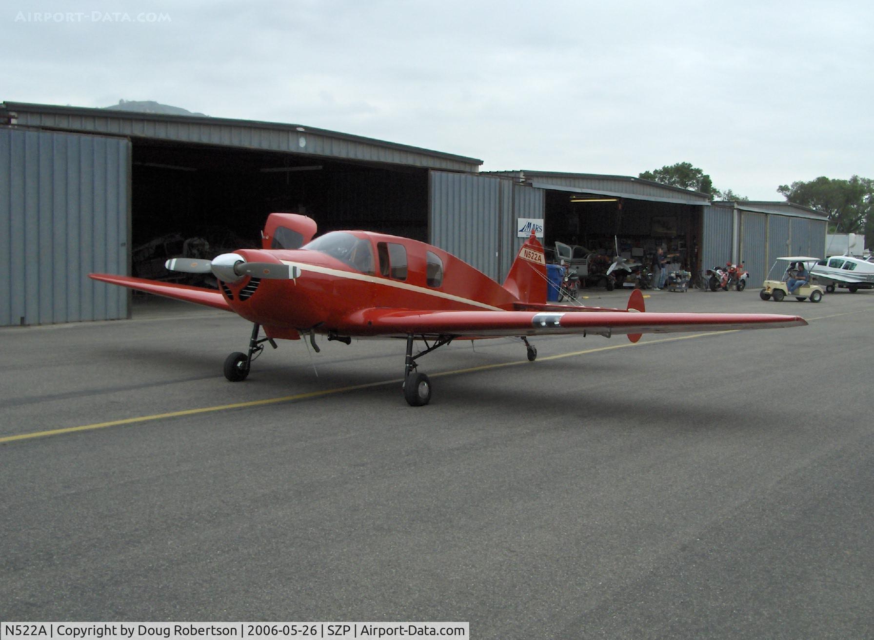 N522A, 1951 Bellanca 14-19 Cruisair Senior C/N 2075, 1951 Bellanca 14-19 CRUISEMASTER, Lycoming O-435C 190 Hp, see/read my Bellanca article here re this aircraft crash.