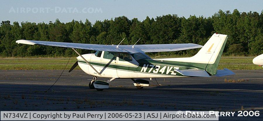 N734VZ, 1977 Cessna 172N C/N 17269161, Parked in her usual spot