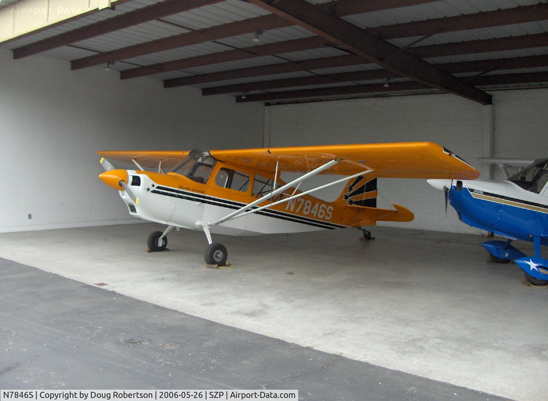 N7846S, 1976 Bellanca 8KCAB Decathlon C/N 268-76, 1976 Bellanca 8KCAB DECATHLON, Lycoming AEIO-360 180 Hp upgrade to SUPER DECATHLON