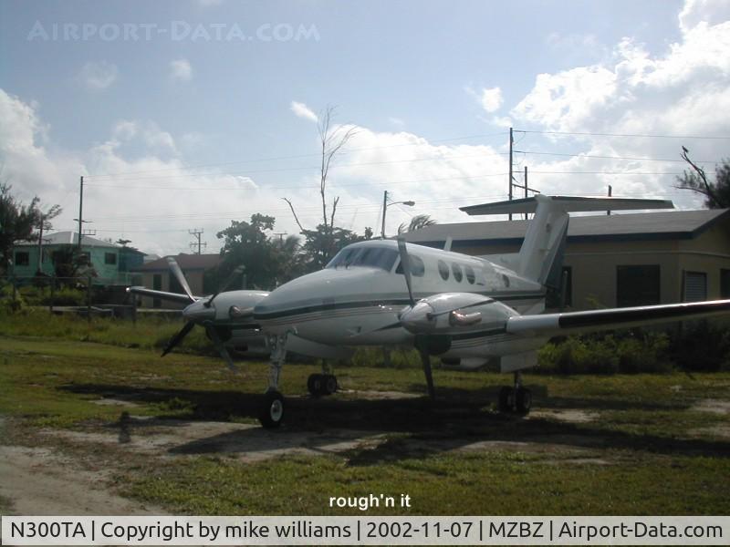 N300TA, 1980 Beech F90 King Air C/N LA-9, Ambergris Caye, San Pedro, Belize