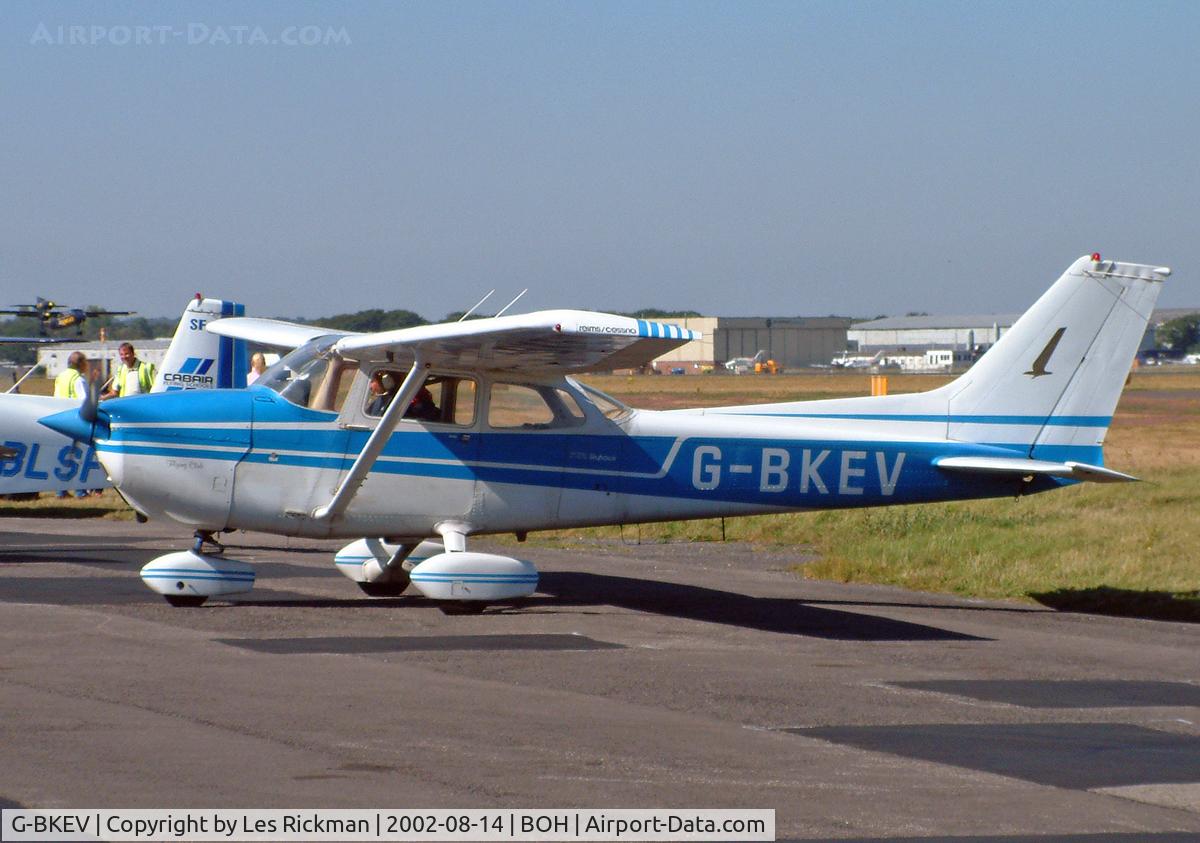 G-BKEV, 1976 Reims F172M Skyhawk Skyhawk C/N 1443, Cessna F.172M