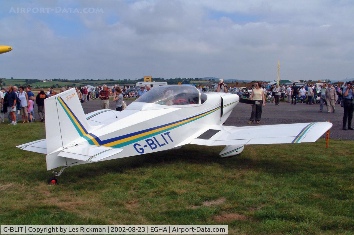 G-BLIT, 1986 Thorp T-18C Tiger C/N PFA 076-10550, Thorp T-18 CW