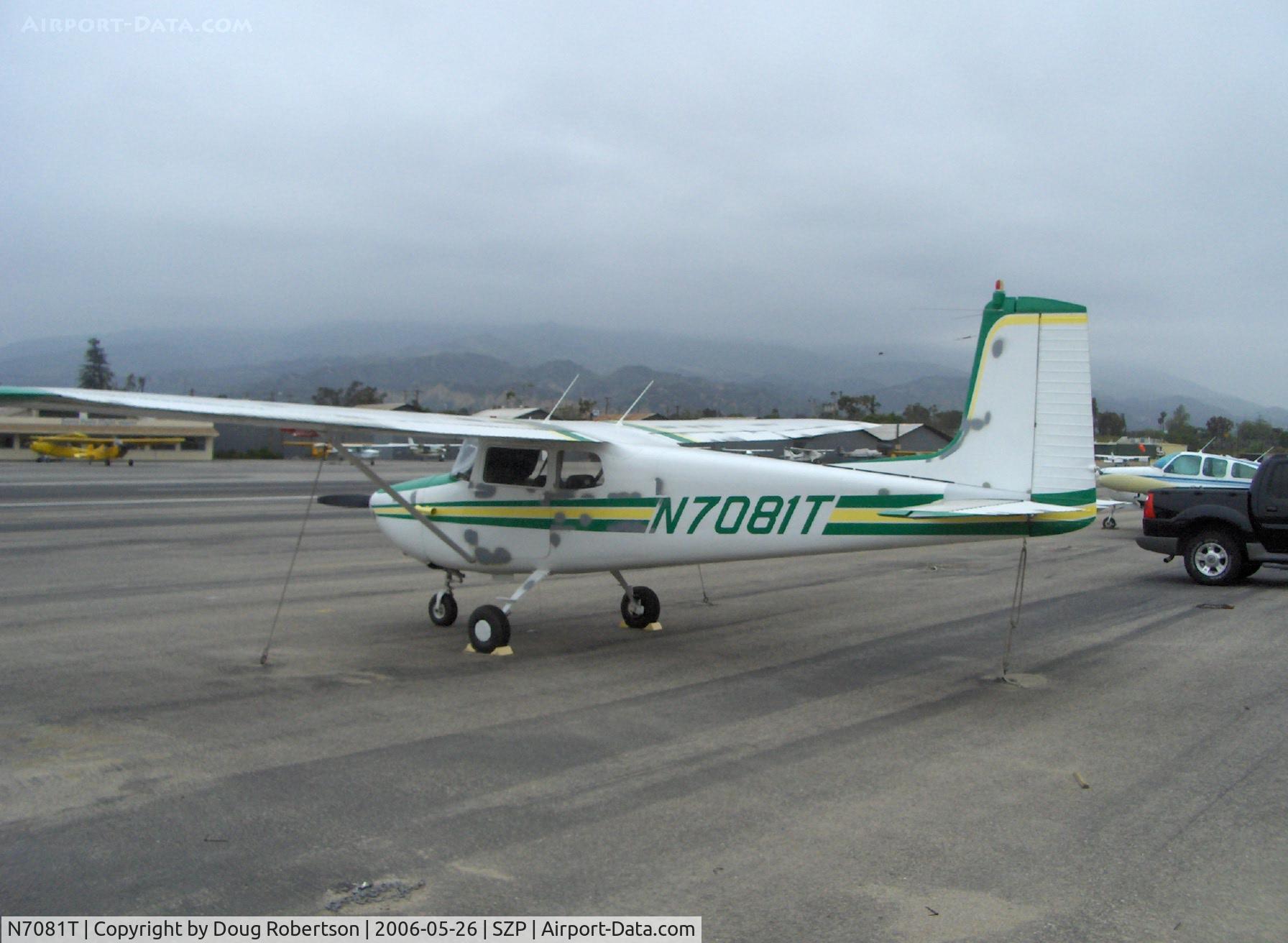 N7081T, 1959 Cessna 172 C/N 46681, 1959 Cessna 172, Continental O-300 145 Hp