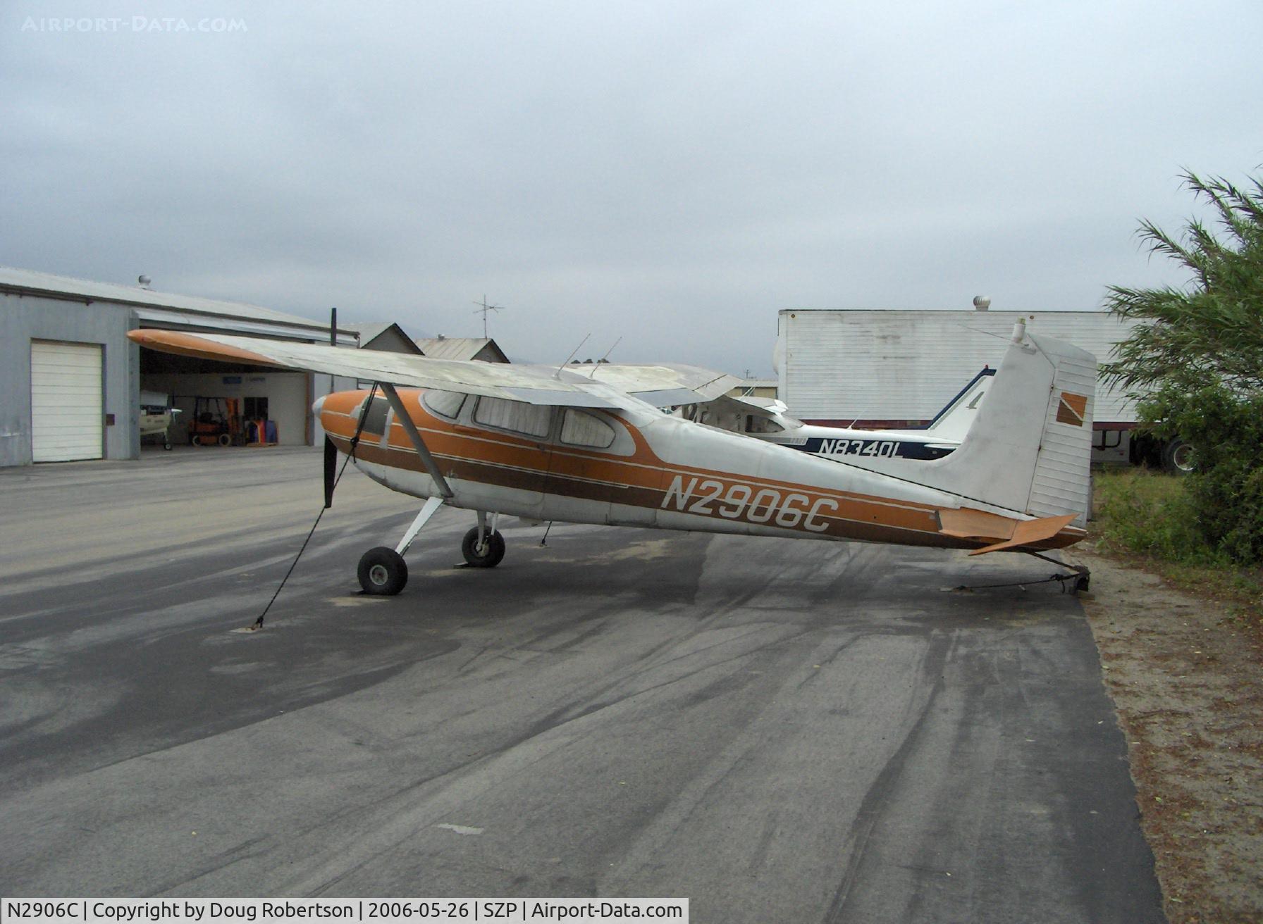 N2906C, 1954 Cessna 180 C/N 30806, 1954 Cessna 180, Continental O-470-A 225 Hp