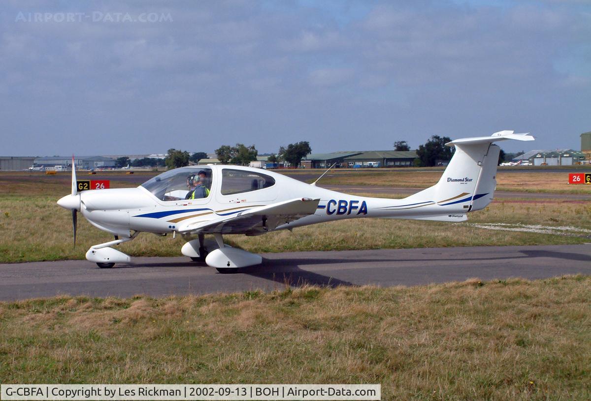G-CBFA, 2001 Diamond DA-40 Diamond Star C/N 40.063, Diamond DA.40 Star