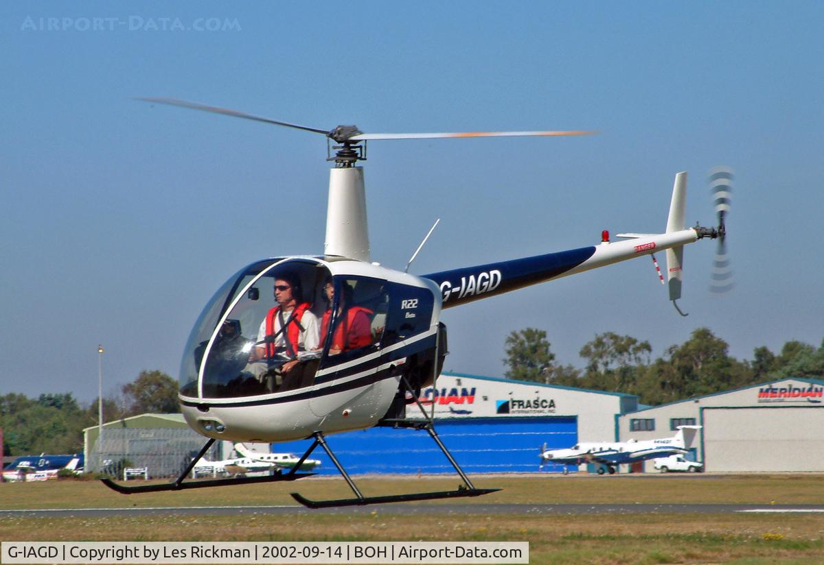G-IAGD, 1988 Robinson R22 Beta C/N 0918, Robinson R-22B