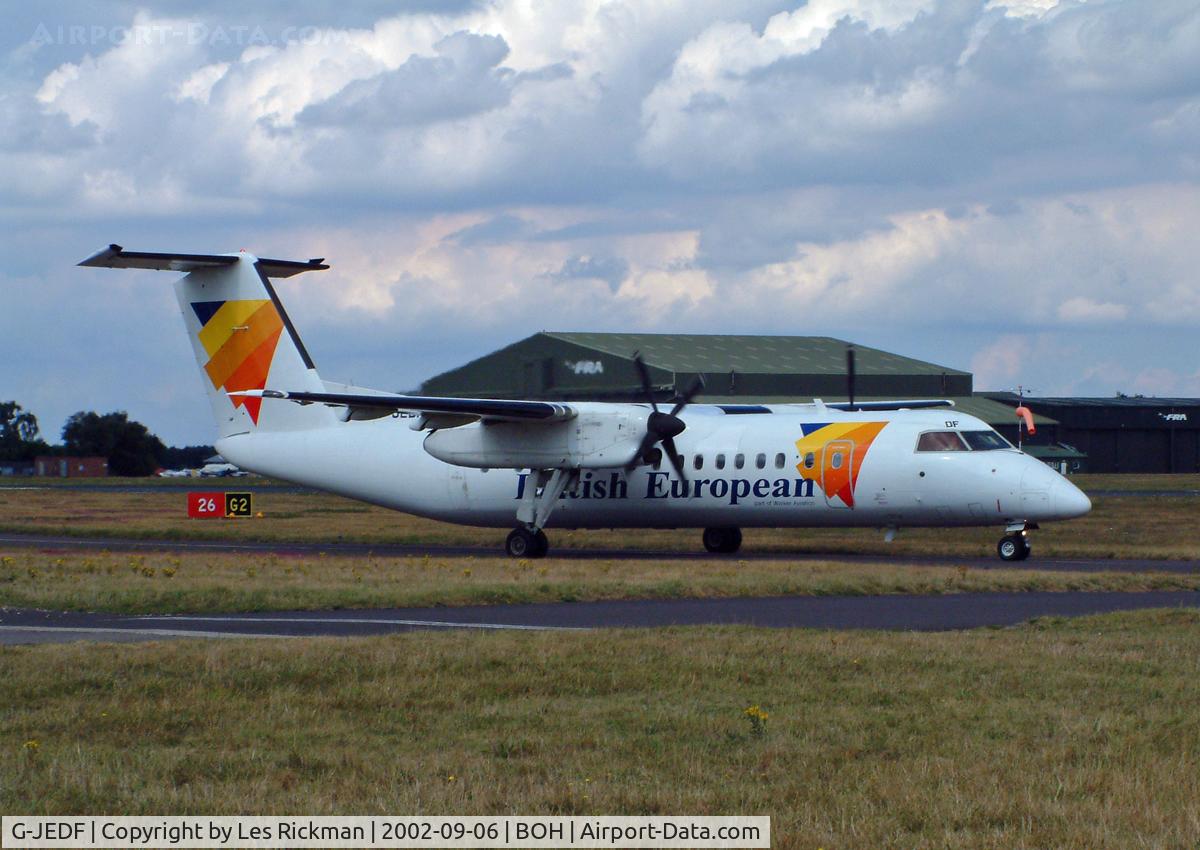 G-JEDF, 2000 De Havilland Canada DHC-8-311Q Dash 8 C/N 548, D.H.C.8Q-311B Dash Eight